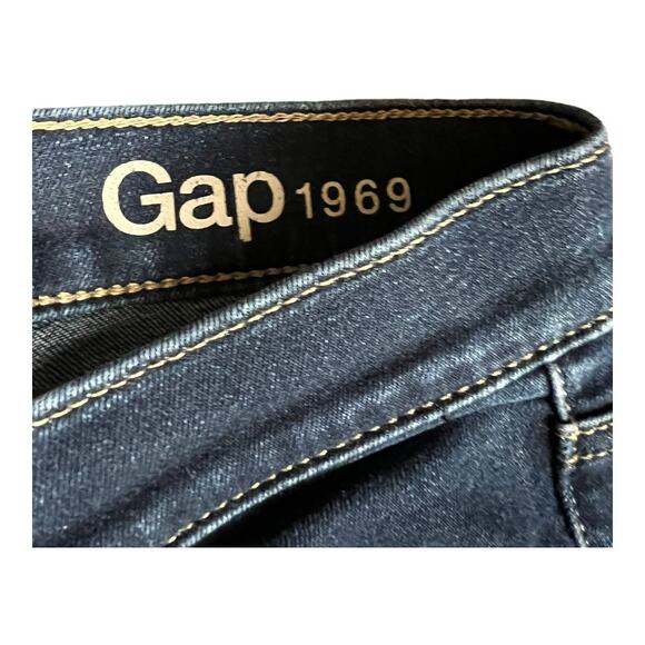 Gap Resolution high Rise Skinny Jeans 26 Dark Wash Indigo - Picture 4 of 5